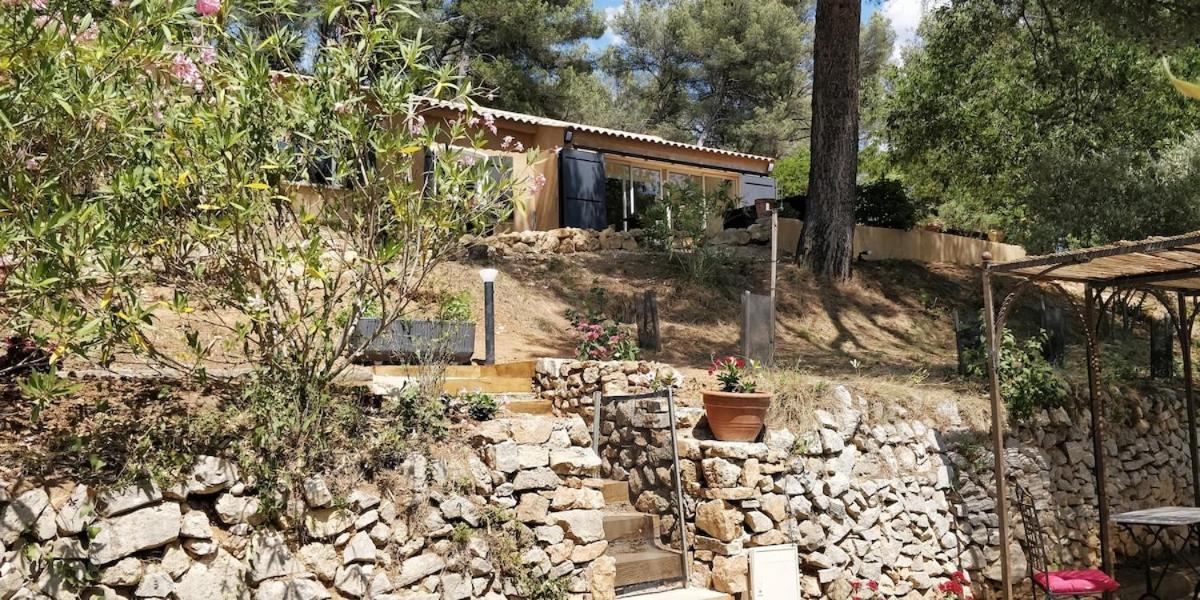 Villa CIGALONS en pleine pinède + PISCINE chauffée Auriol Extérieur photo